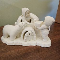 Snowbabies We're Building An Icy Igloo