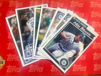 Mariners signed photo lot
