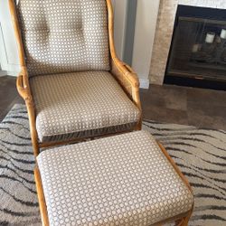 Wicker Furniture With New Cushions