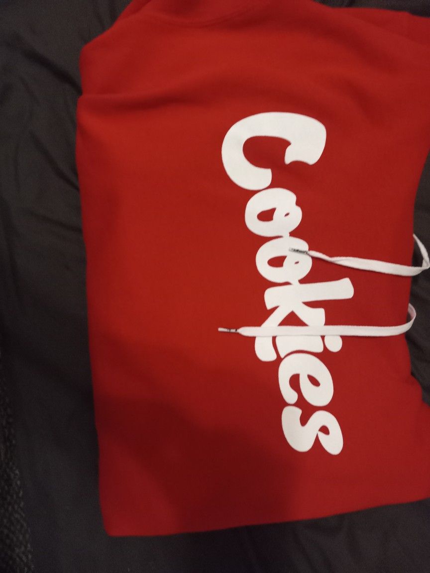 Large Red Cookiessf Hoodie
