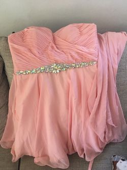 Blush pink dress