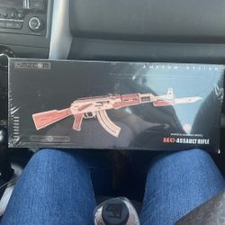 wooden assembly AK47-Assault Rifle