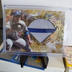 Dodgers Adrian Gonzalez Patch Card