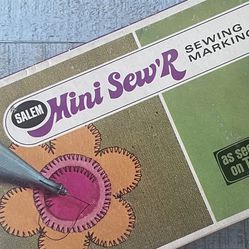 Vintage Mini Sewing And Marking Kit