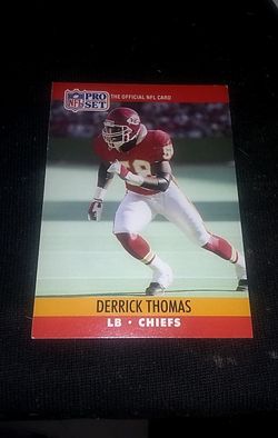 Chiefs football card
