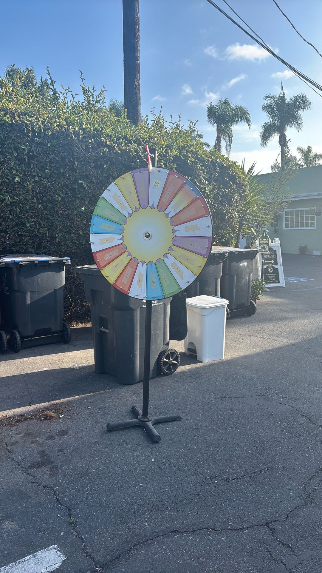 Spin wheel