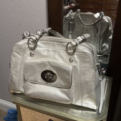 Coach Bag (Silver Color)
