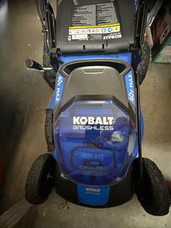 Kobalt 40-Volt 21-in Brushless Battery Push Lawn Mower 6 Ah (Battery and Charger Included)