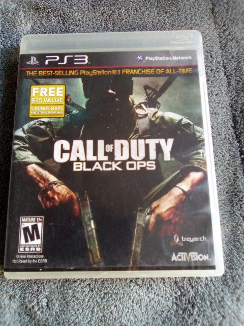 Ps3 Call Of Duty Black Ops