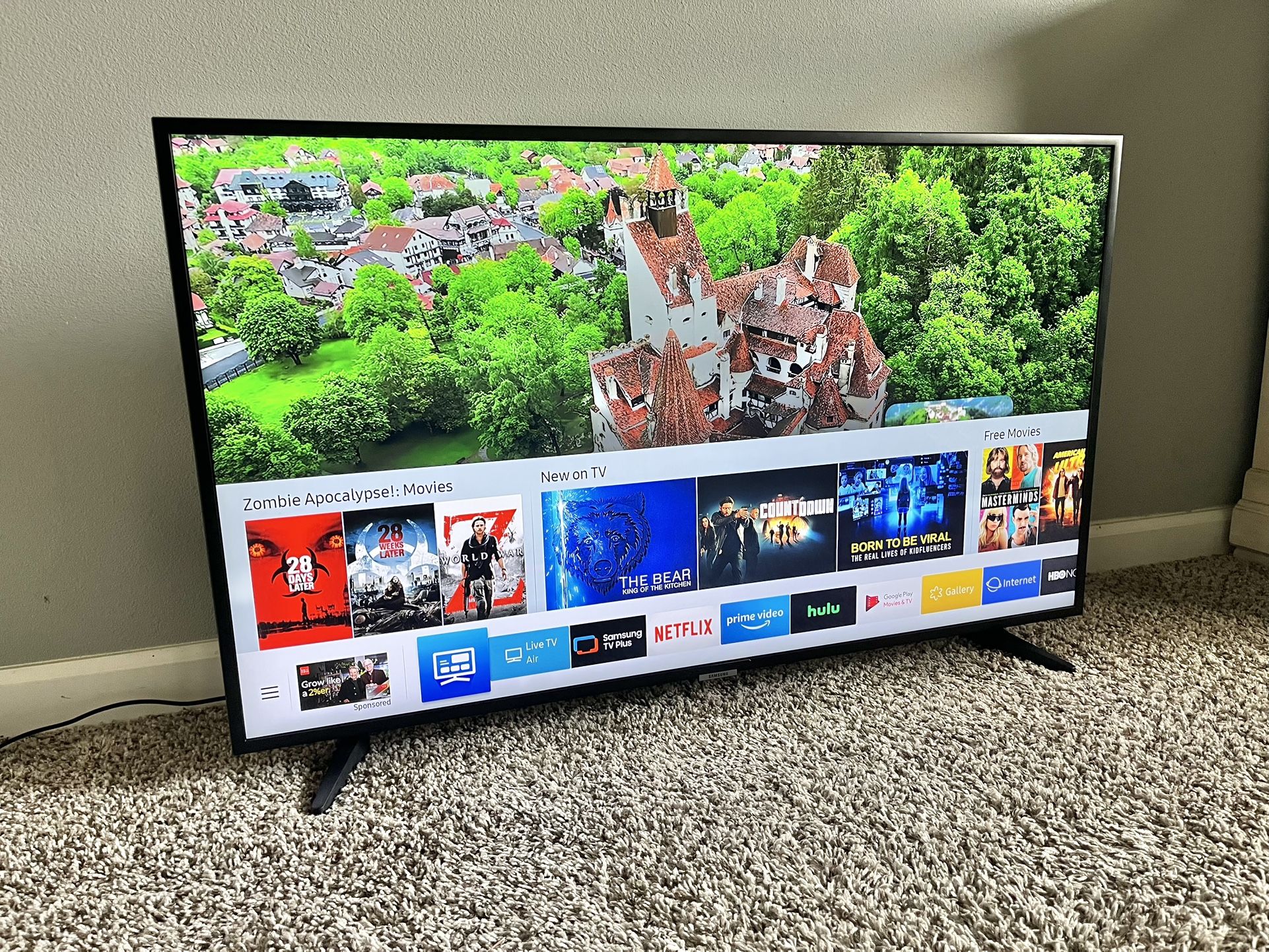 43” 4k Smart TV Samsung