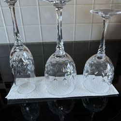 Crystal stemware