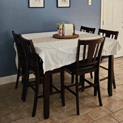 Bar Height Dining Table