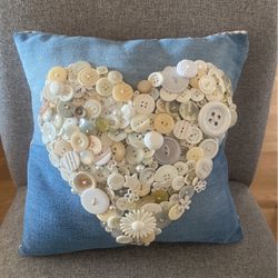 Hand Made Hand Stitch Pillow $45.00 Or Best Offer 