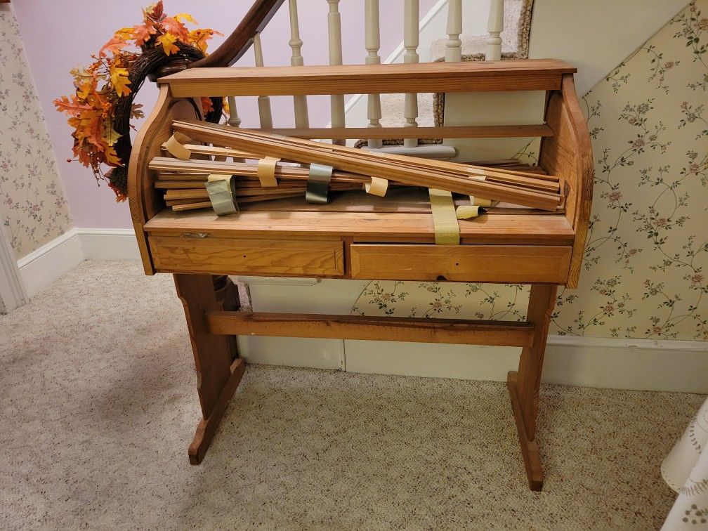 FREE Unfinished Rolltop Desk