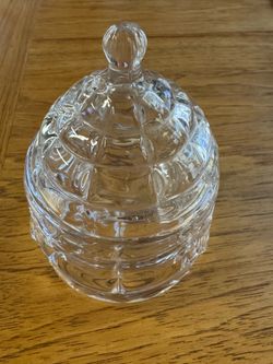 Crystal Honey Jar