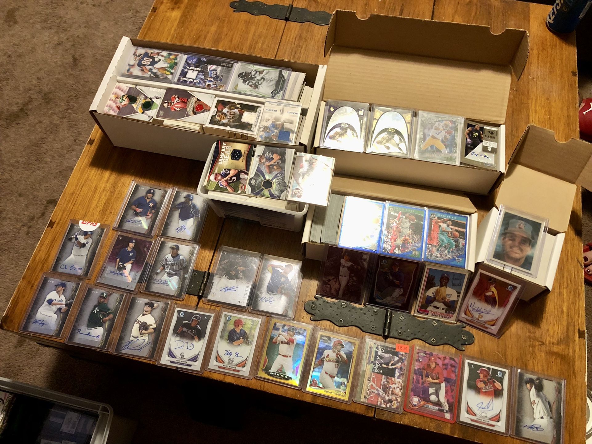 Football, Basketball & Baseball Cards