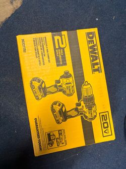 New DeWALT impact drill set