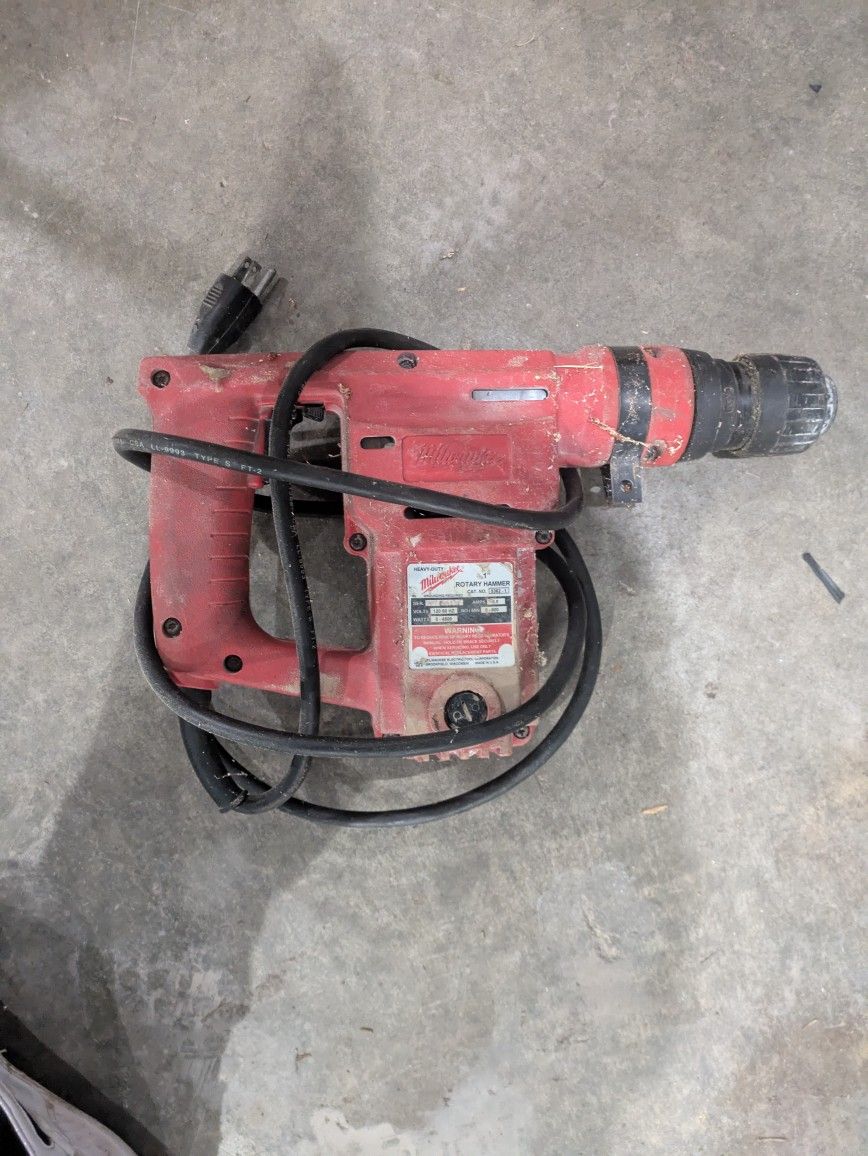 Milwaukee Hawk Rotary Hammer Drill