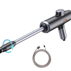 Cordless Pressure Washer, 50W Portable Electric Power Washer for Car/Fences/Patios/Garden