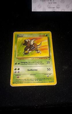 1995 Pokemon card