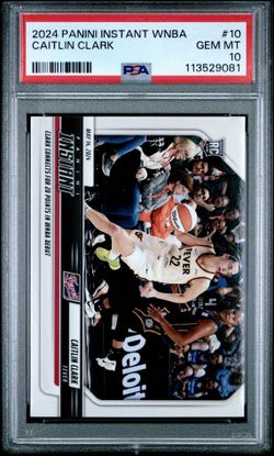 2024 PANINI INSTANT WNBA 10 CAITLIN CLARK  RC