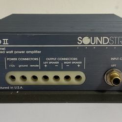 Old School Soundstream D100 II Audiophile Car Amplifair (#250)