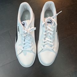 NEW Mens White Puma Sneakers Size 11