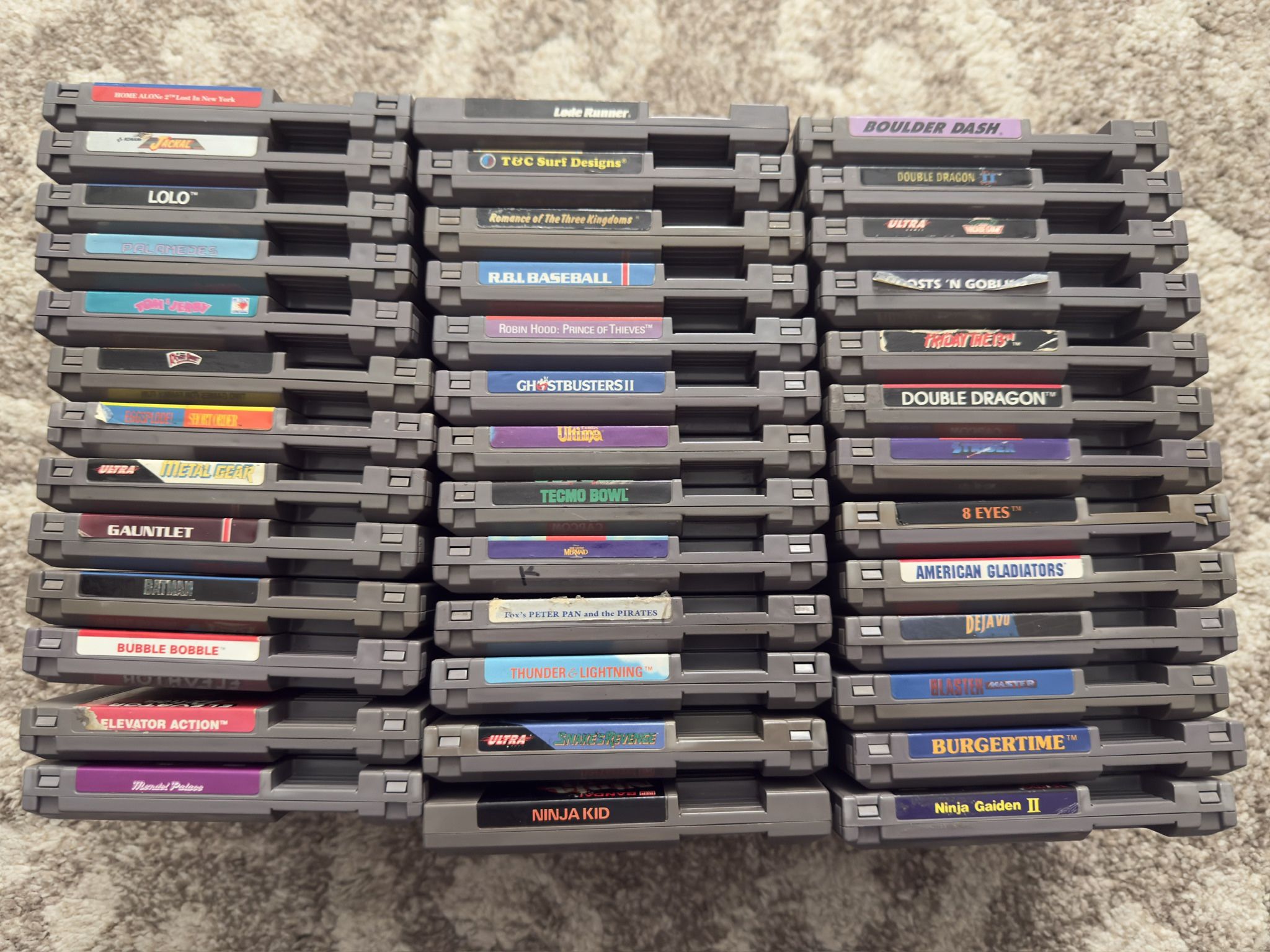 Nintendo Nes Games 15 Each