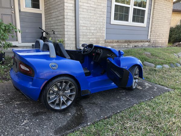 Electric Kid Car Trax Dodge Srt Viper 12 Volt Battery For In Electric Kid Car Trax Dodge Srt Viper 12 Volt Battery