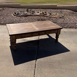 Wood Center Table