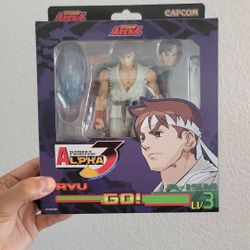 Capcom Storm Collectibles Ryu Street Fighter Alpha 3 Action Figure Boxed