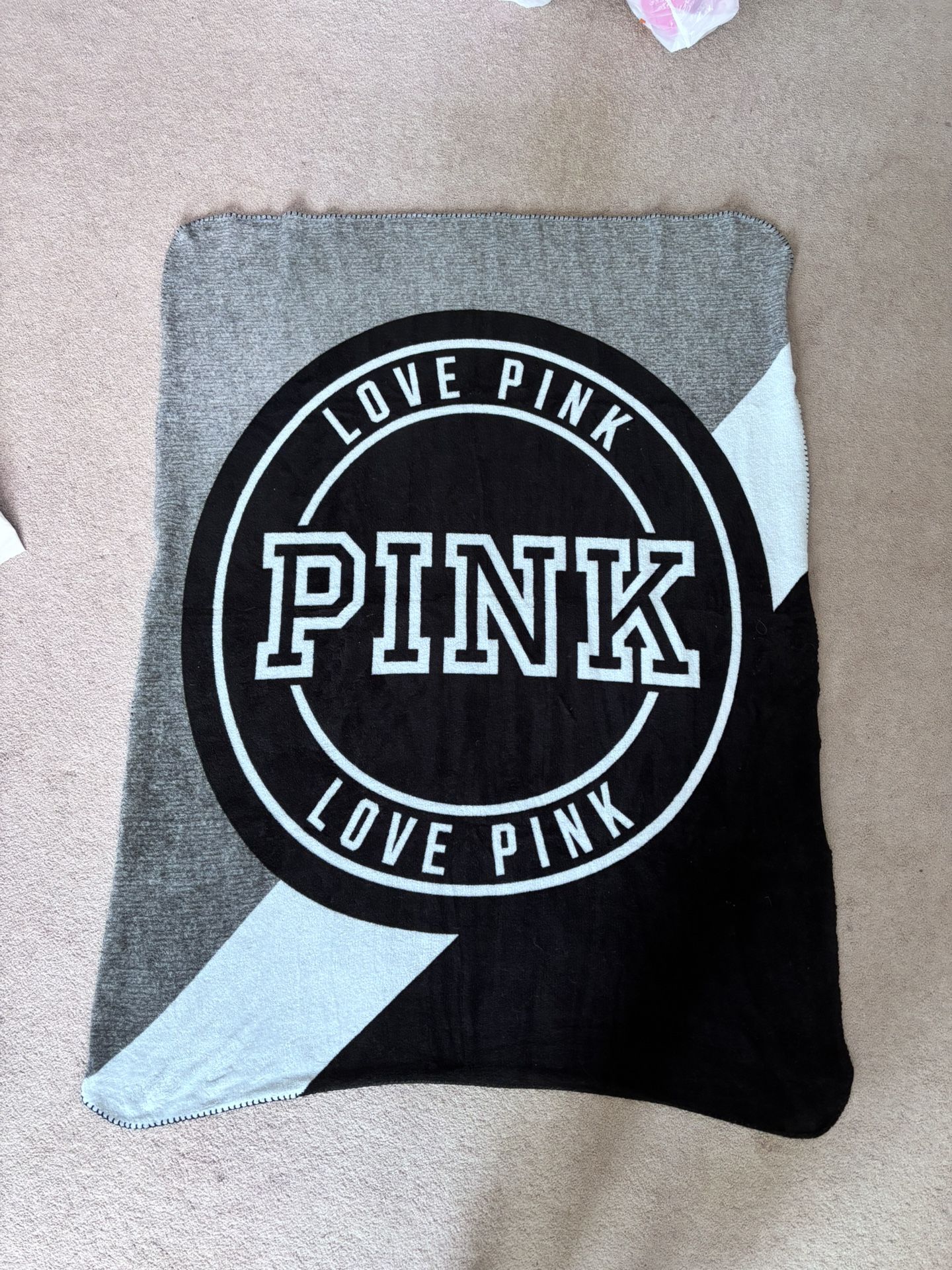 PINK throw Blanket