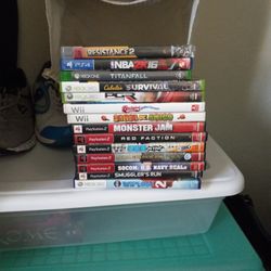 14 VIDEO GAMES