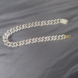 Diamond Cuban link chain