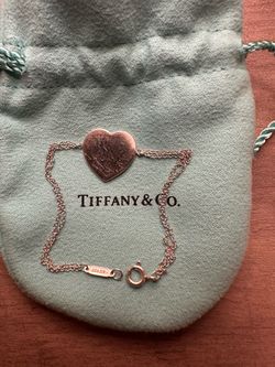 Tiffany & Co. Sterling Silver Heart Bracelet