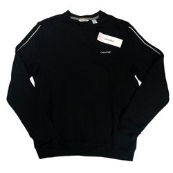 NWT Calvin Klein Striped Crewneck Sweatshirt