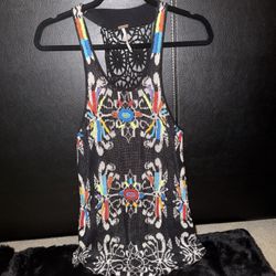 Unique Free People Sleeveless long Sweater Size X-Small