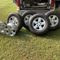 Jeep rims and tires