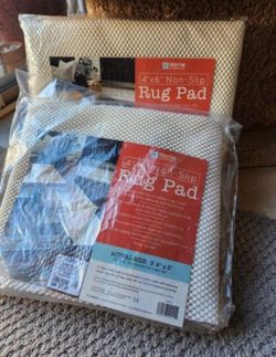Two Non-slip Rug Pads