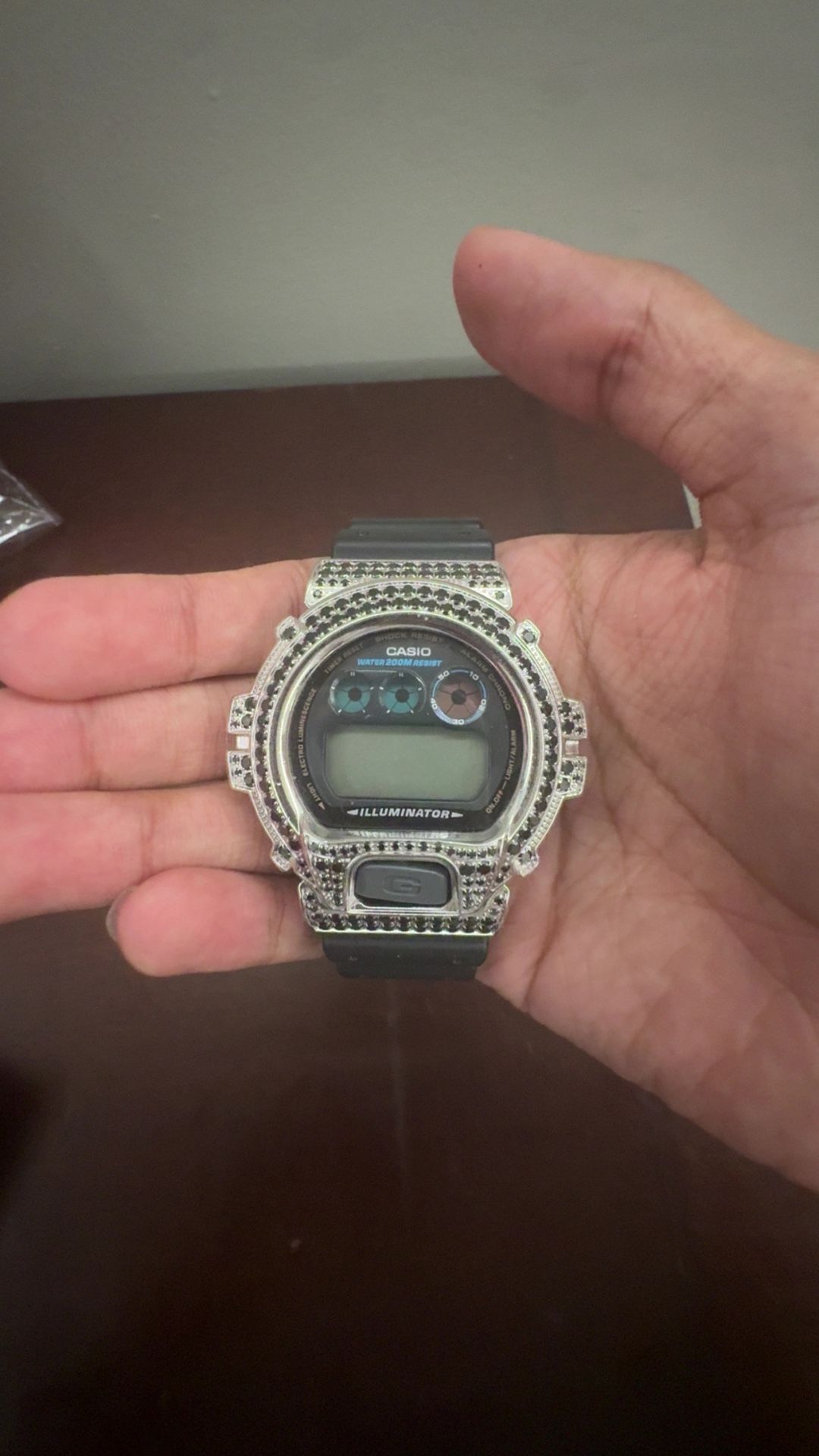 Custom Iced Out G-Shock Watch