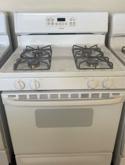 Hotpoint 30” Gas Range – White – $380