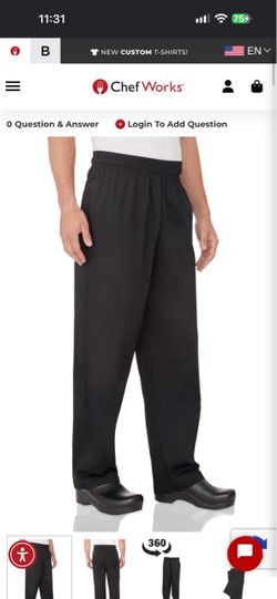 3 Chef Works (Work Pants)
