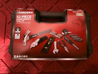 SHUSKY. 52-PIECE HOMEOWNER'S TOOL KIT
