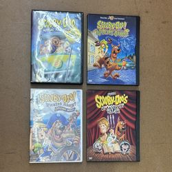 Hanna Barbera SCOOBY DOO DVR Lot of 4 (pre-owned)
