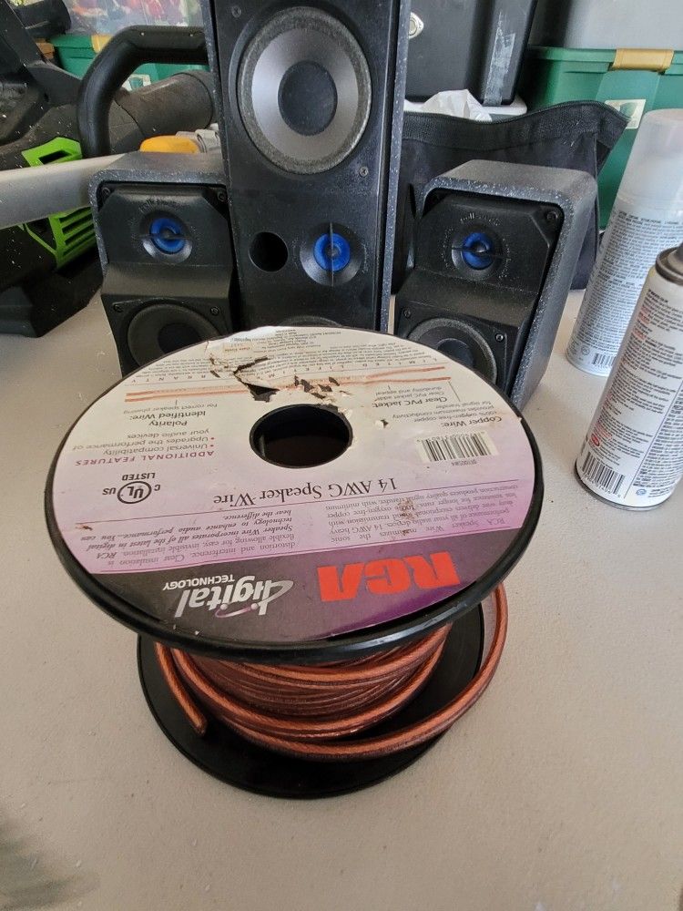 Passive Polk Audio And Rca 14 Awg Wire