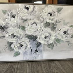 Large Floral Wall Art 