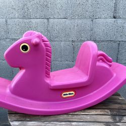 Pink Rocking Horse
