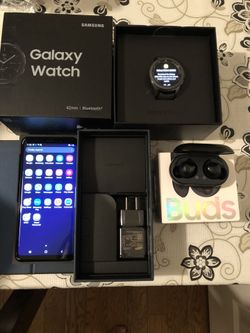 Samsung Galaxy S9+/Samsung Buds/Samsung Watch