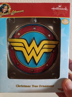 Wonder Woman Xmas ornament