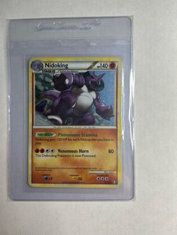 Pokemon cards Nidoking Holo 6/102 NM
